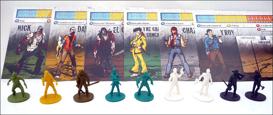 Les figurines manquantes de la campagne Kickstarter Zombicide Saison 1