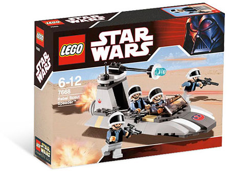 LEGO Star Wars 7668 Rebel Scout Speeder