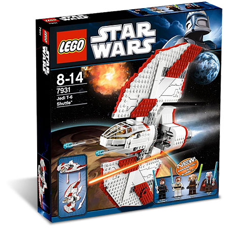 LEGO Star Wars 7931 T-6 Jedi Shuttle 