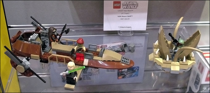 Vue d'ensemble du set LEGO 9496 Desert Skiff