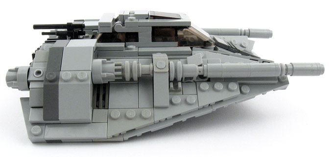 Le superbe MOC du T-47 Snowspeeder de Larry Lars