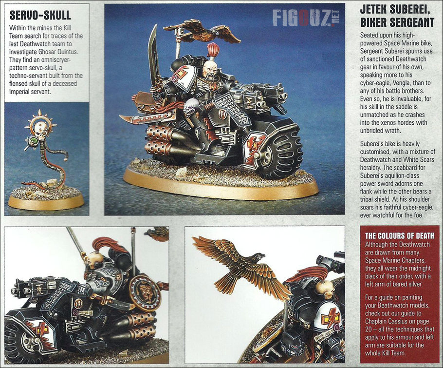 Jetek Suberei - Biker Sergeant de la Kill Team Kassius