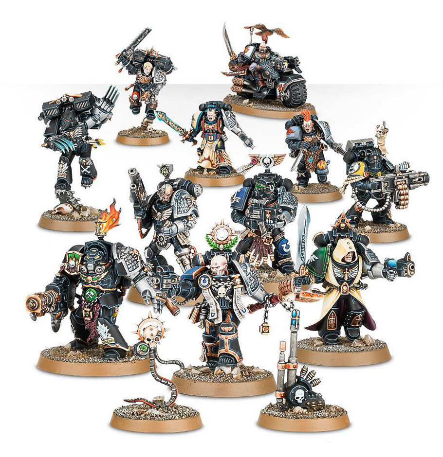 Deathwatch Overkill - Les superbes figurines de la Kill Team Cassius