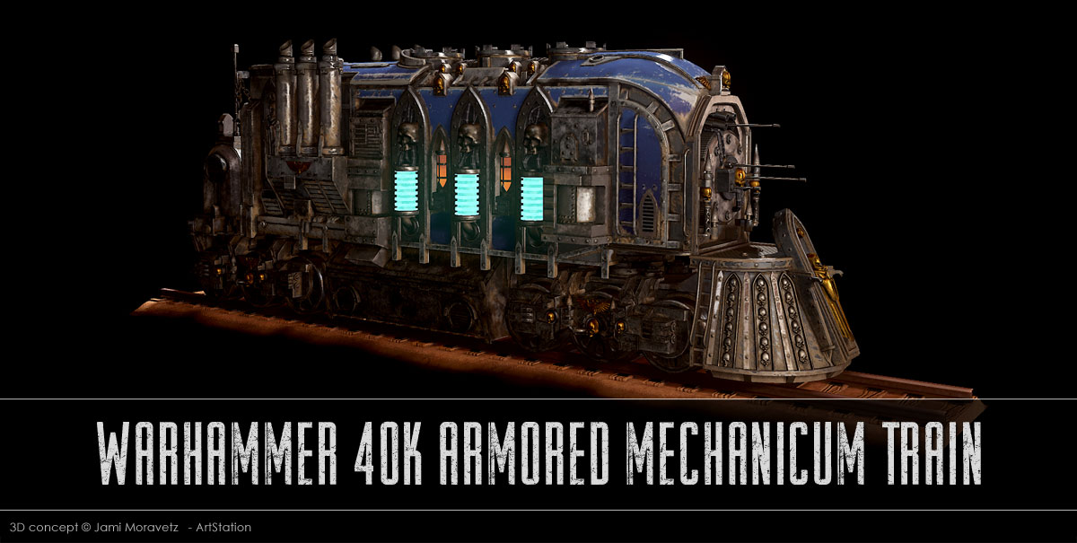 Train WH40K du Mechanicus !