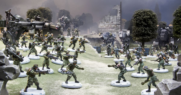 Dust Warfare - Table de jeu