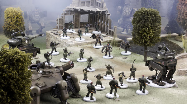 Dust Warfare - Table de jeu