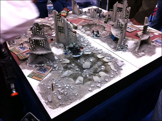 Table de démo Dust Warfare - Gencon 2011 !