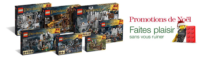Les promos LEGO Star Wars & LOTR Amazon !