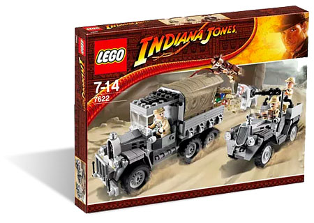 LEGO Indiana Jones 7622 Race for the Stolen Treasure