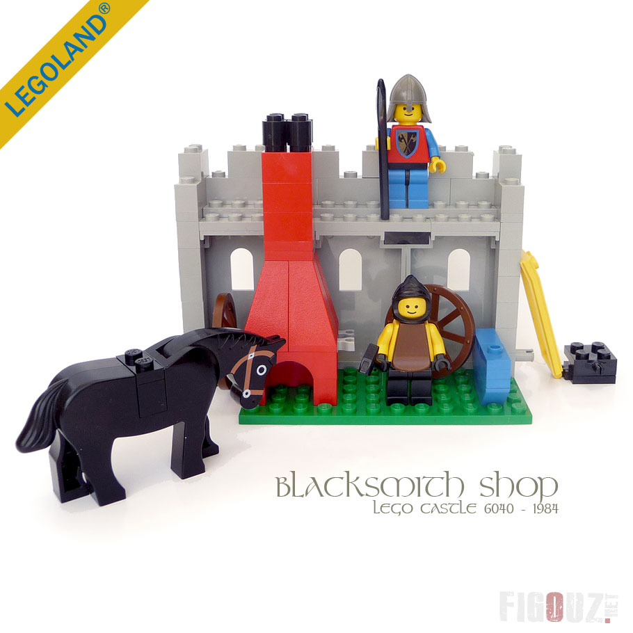 LEGO Castle 6040 - Blacksmith Shop (1984)