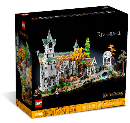 LEGO Lord Of The Rings 10316 Rivendell / Fondcombe