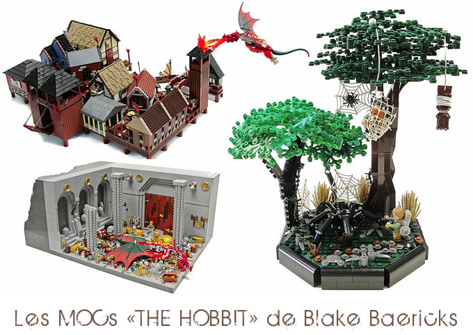 MOCs LEGO Lord Of The Rings et The Hobbit - Par Blake Baericks !