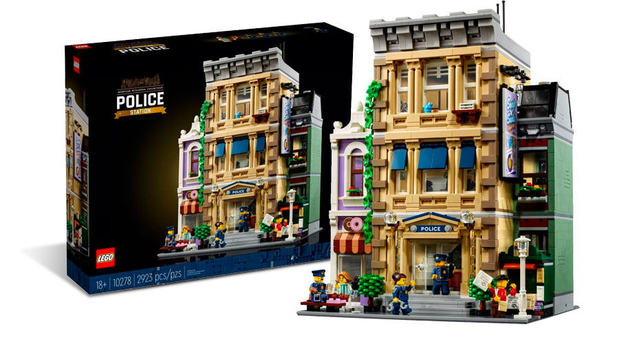 LEGO 10278 - Police Station -  Modular House