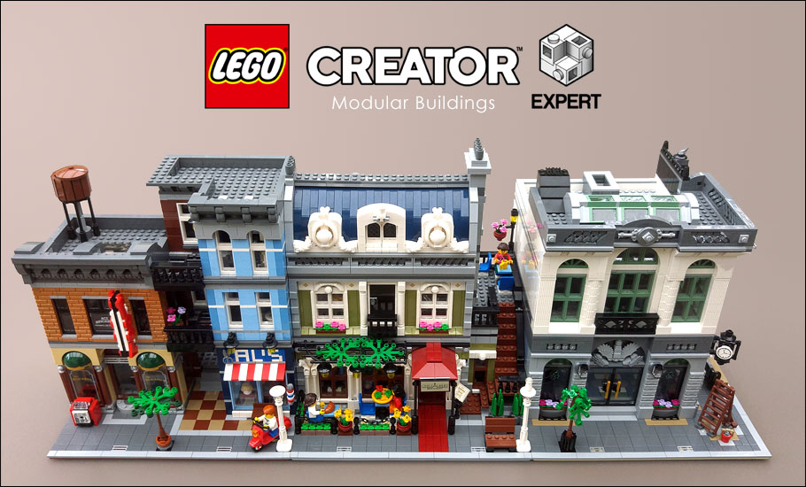 Ma collection LEGO Modular Buildings et LEGO Creator Expert