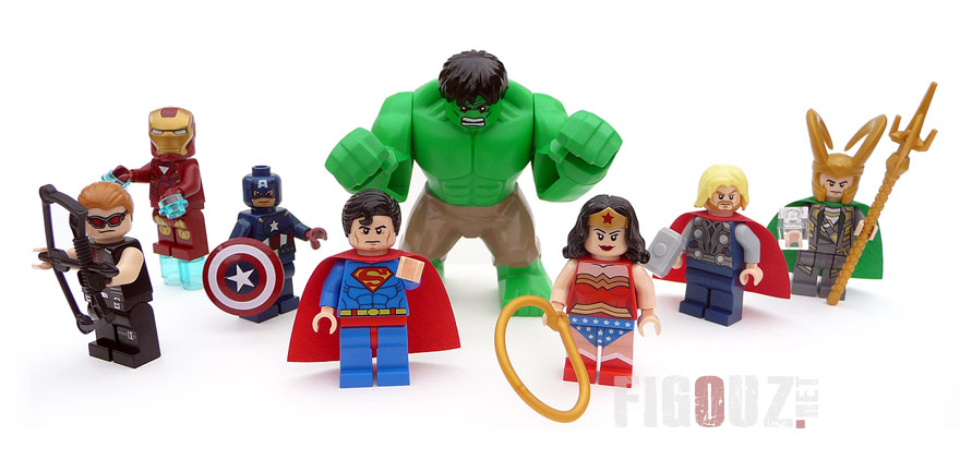 Mes minifigurines LEGO Marvel & DC Comics !