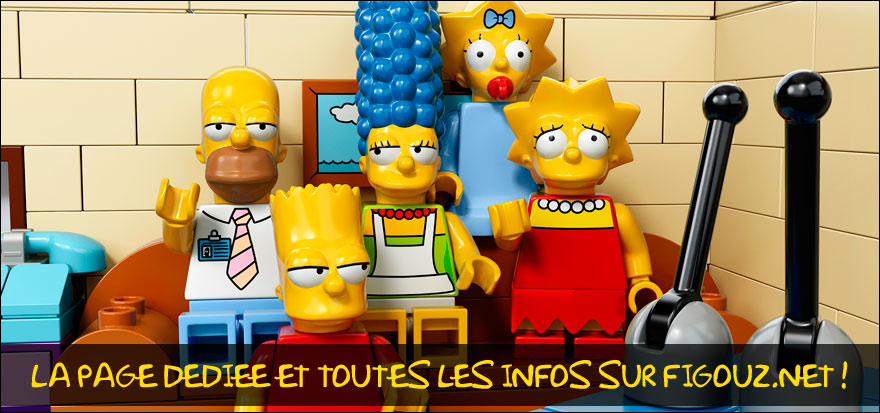 Toutes les infos et les photos du set LEGO 71006 The Simpsons House !