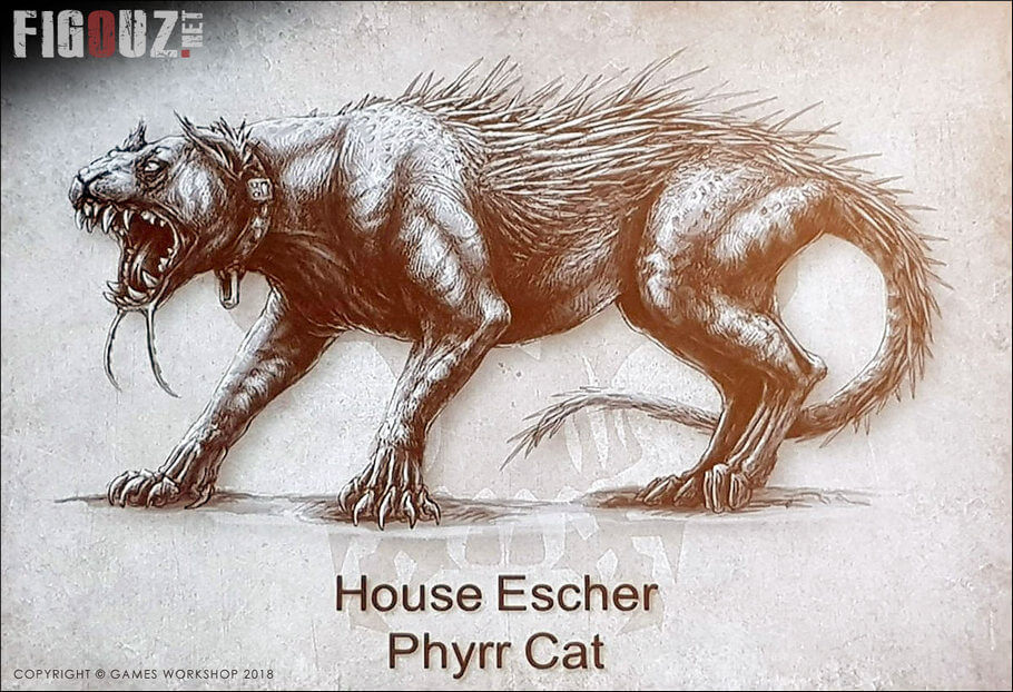 Concept de Phyrr Cat de la maison Escher