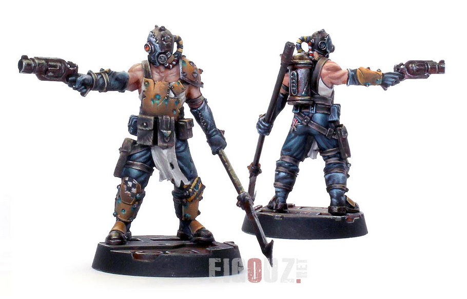 Les figurines de Hive Scums pour Necromunda Underhive