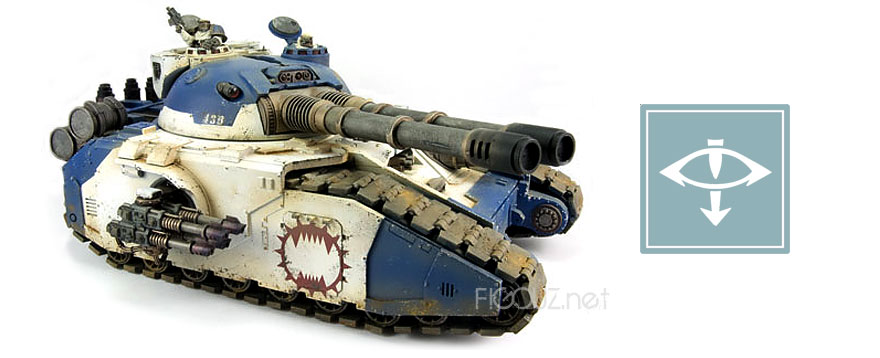 Fellblade Super Heavy Tank - Horus Heresy