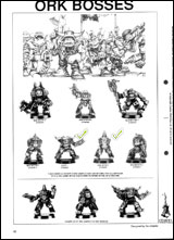 Orks Warhammer 40K Vintages de 1991
