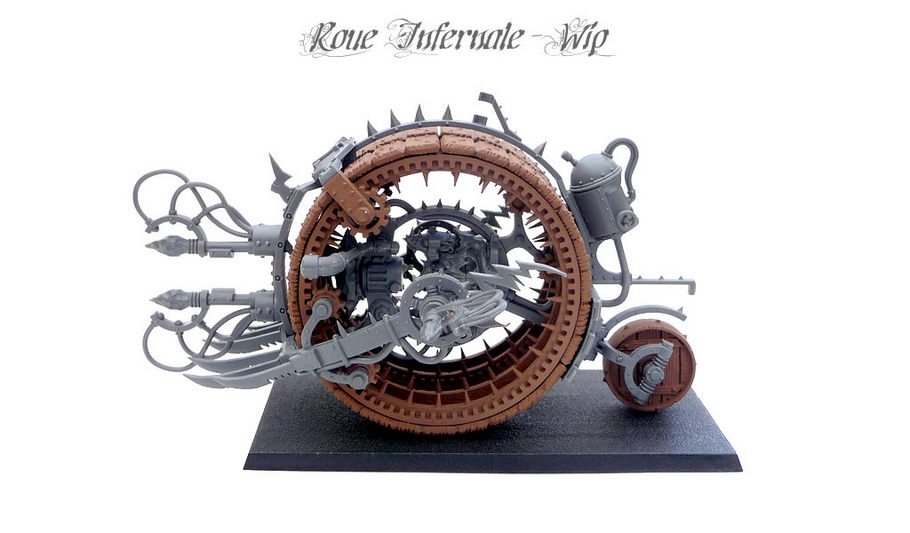La roue infernale Skaven - WIP