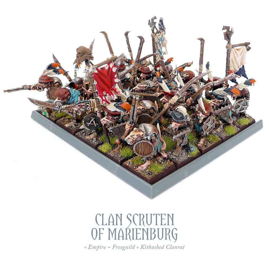 Peinture des Guerriers Skaven du clan Scruten de Marienburg - Et de 25 !